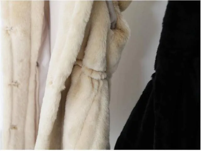 6XL Lady искусственного меха жилет зимний пушистый мех пальто Верхняя одежда пушистый Для женщин куртка длинный меховой жилет топы DX343