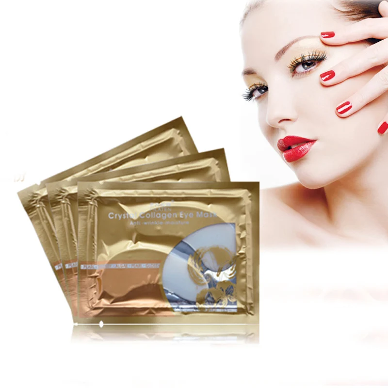 

10 Pairs Pilaten Crystal Collagen Eye Mask Anti-puffiness Dark circle Anti wrinkle moisture For Eyes Care