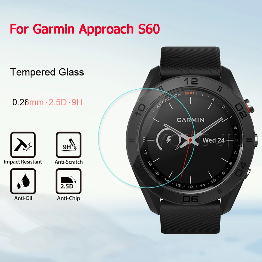 Для Garmin Approach S60 закаленное стекло 9H 2.5D Премиум Защитная пленка для экрана S 60