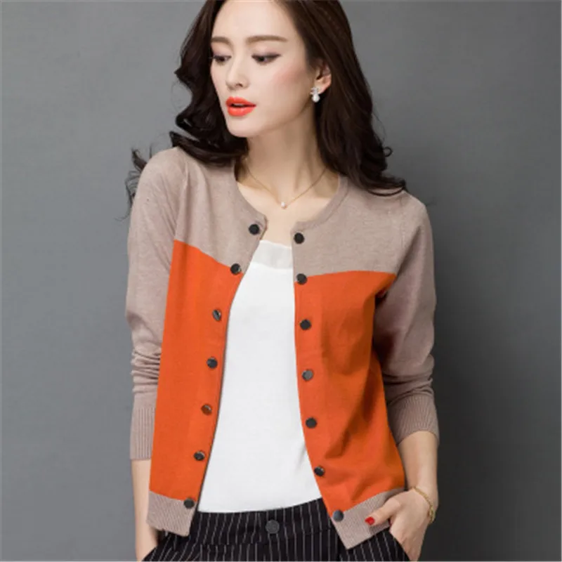 Nice High Quality Autumn Winter Sweater Women Cardigan Sweater Spell ...