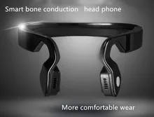 Fineblue Smart Bone Conduction bluetooth Stereo headphone earphones Sports headphones headset with micro For Running Cycling