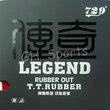 RITC 729 Дружба Легенда Средний Pips-Out Настольный теннис(пинг-понг) Резина с губкой