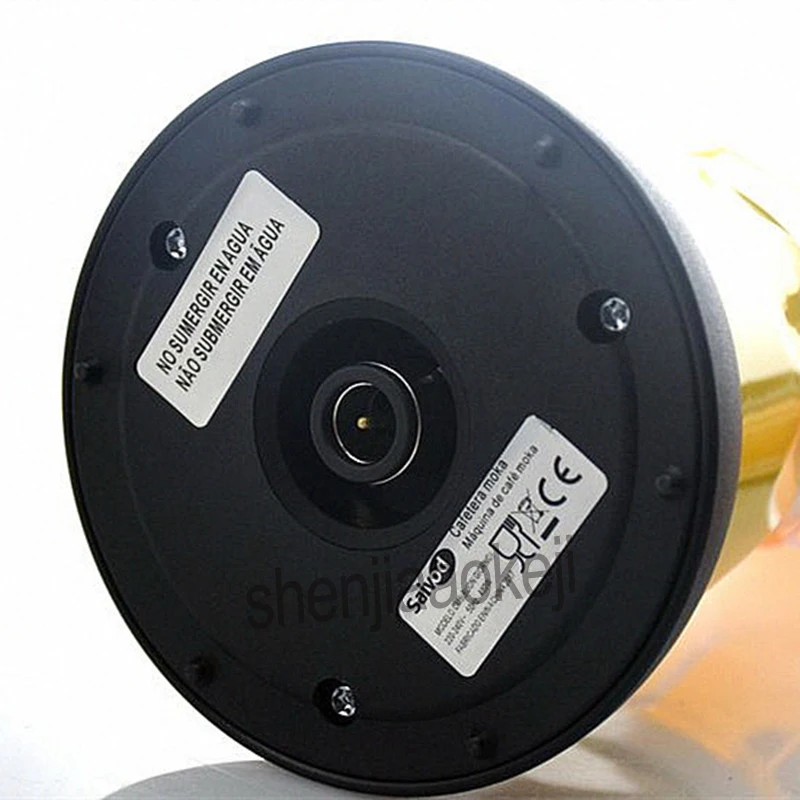 Cafetera italiana de B10-600 para 6 personas, cafetera eléctrica para  Espresso Moka, 220-240v, 480w, 1 unidad - AliExpress Electrodomésticos
