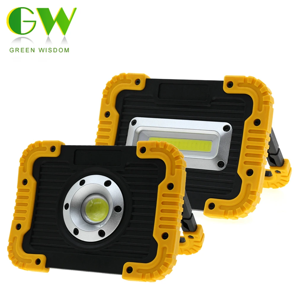 

30W LED Portable Emergency Light COB Handheld Led Work Lamp USB Charging Waterproof Outdoor Spotlight For Camping Tent Lantern
