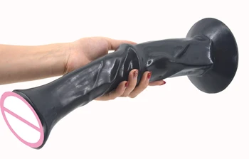 FAAK animal dildo dog horse wolf penis sex toys for women vagina anal masturbator suction big dick couple lesbian flirting 3