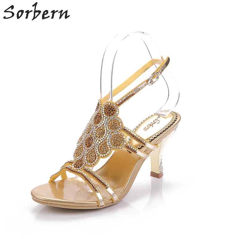 

Rome Crystal Women Sandals Rhinestone Sandalias Mujer 2017 New Arrive Buckle Straps Sandalia Feminina Women Sandals Cheap Shoes