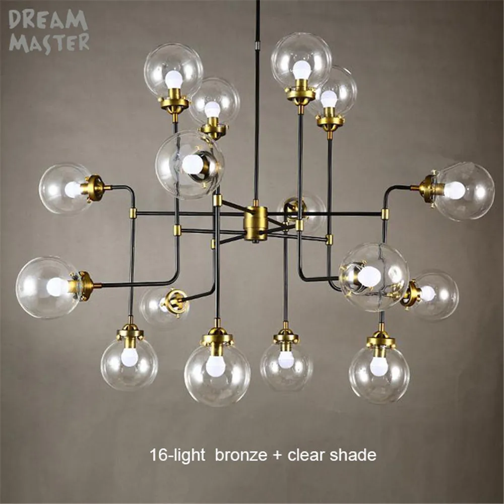 Modern Magic Bean Chandeliers Beanstalk LED Lustre Lamps