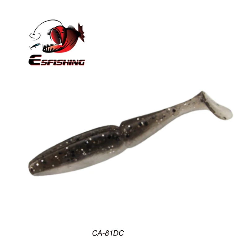 Esfishing мягкие приманки Shad Easy Shiner 50 мм 70 мм 1,2 г 3,8 г Leurre Souple рыболовные снасти Морская рыбалка Jerkbait белый - Цвет: CA81DC