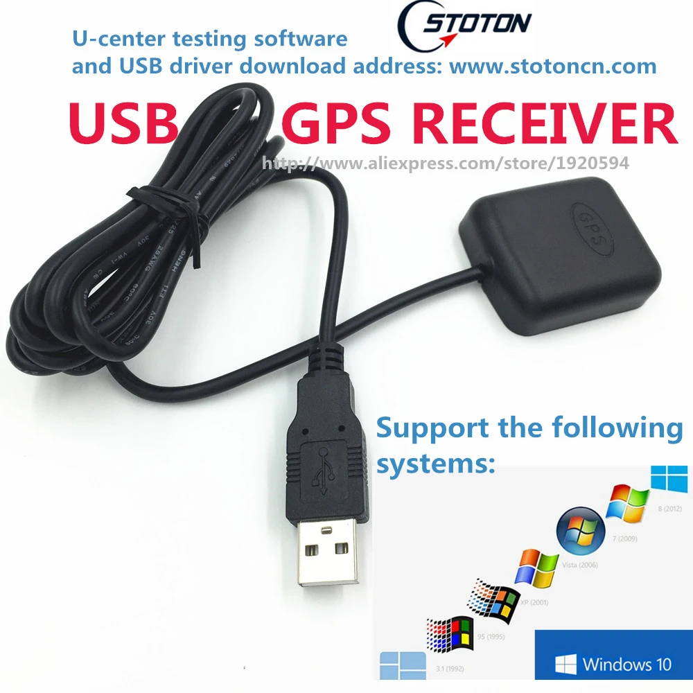 Módulo receptor de antena GPS USB para adquisición de datos GPS, Salida NMEA 0183, reemplazo de navegación para PC y Notebook|Antena y receptor GPS| - AliExpress