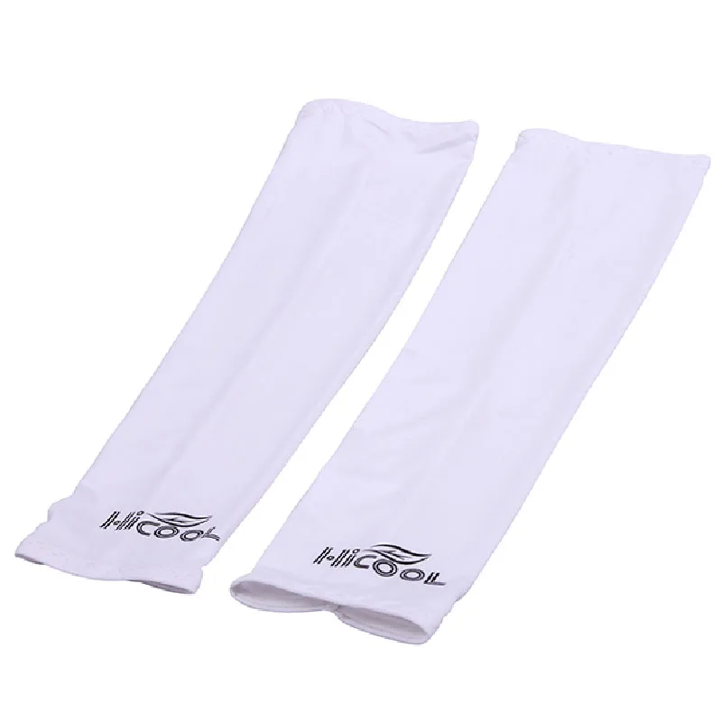 Arm warmers white