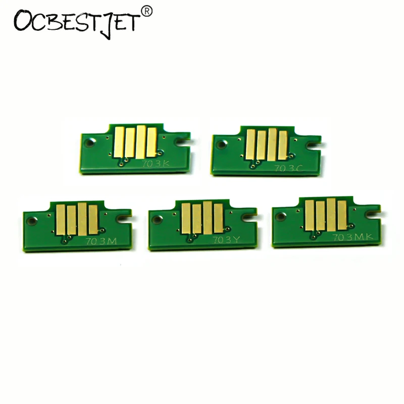 

PFI-703 Cartridge Chip Permanent Chip For Canon IPF-810 IPF-815 IPF-820 IPF-825 Printer 5 Colors