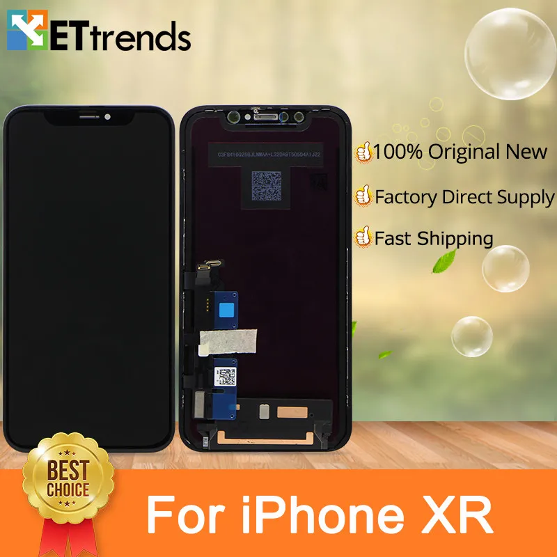 

3PCS/LOT Quality A+ LCD Screen Display For iPhone XR LCD Screen Touch Digitizer Assembly Perfect Color with DHL Free Shipping