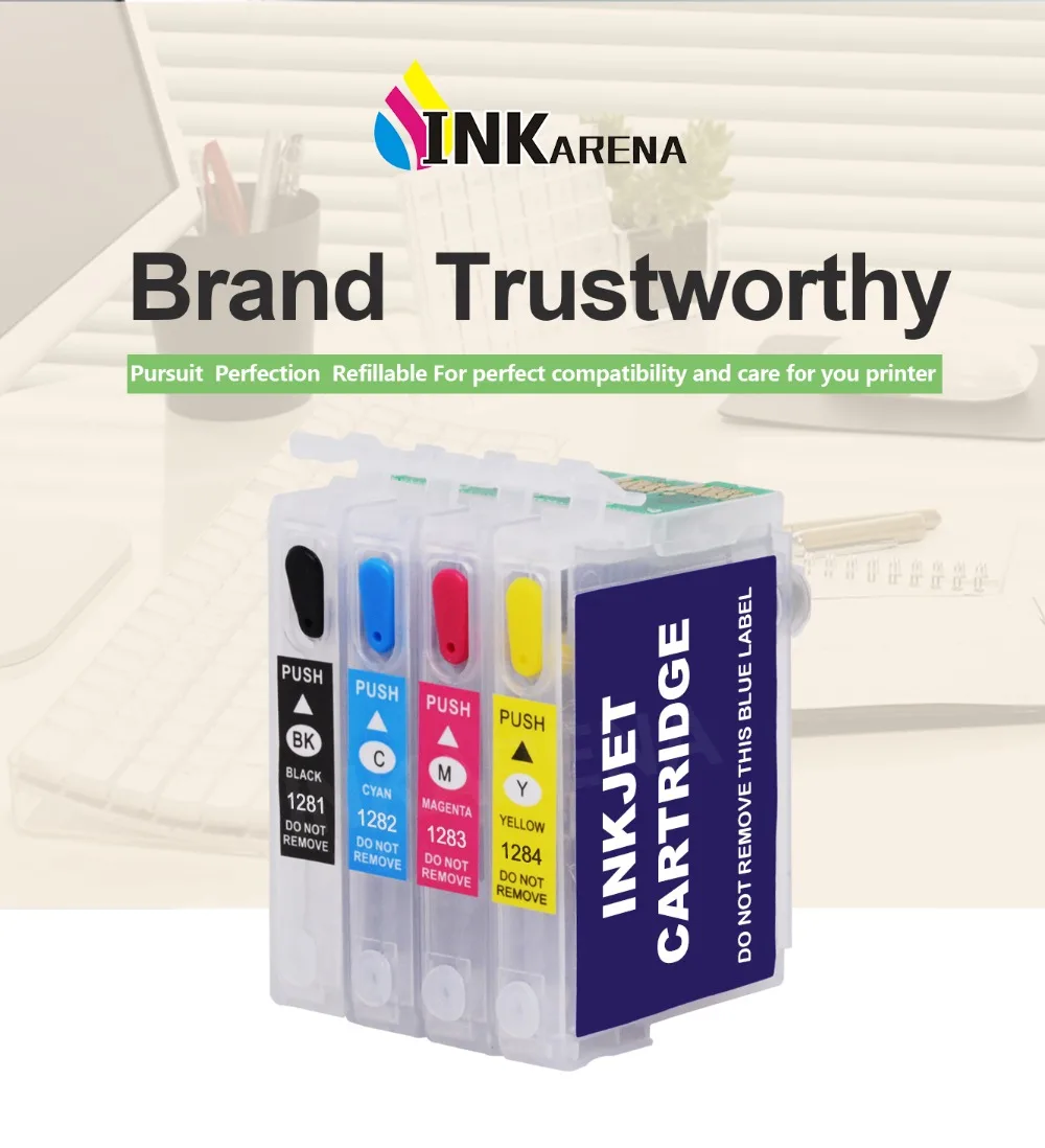 Cartucho de tinta para impressora, t1281, para