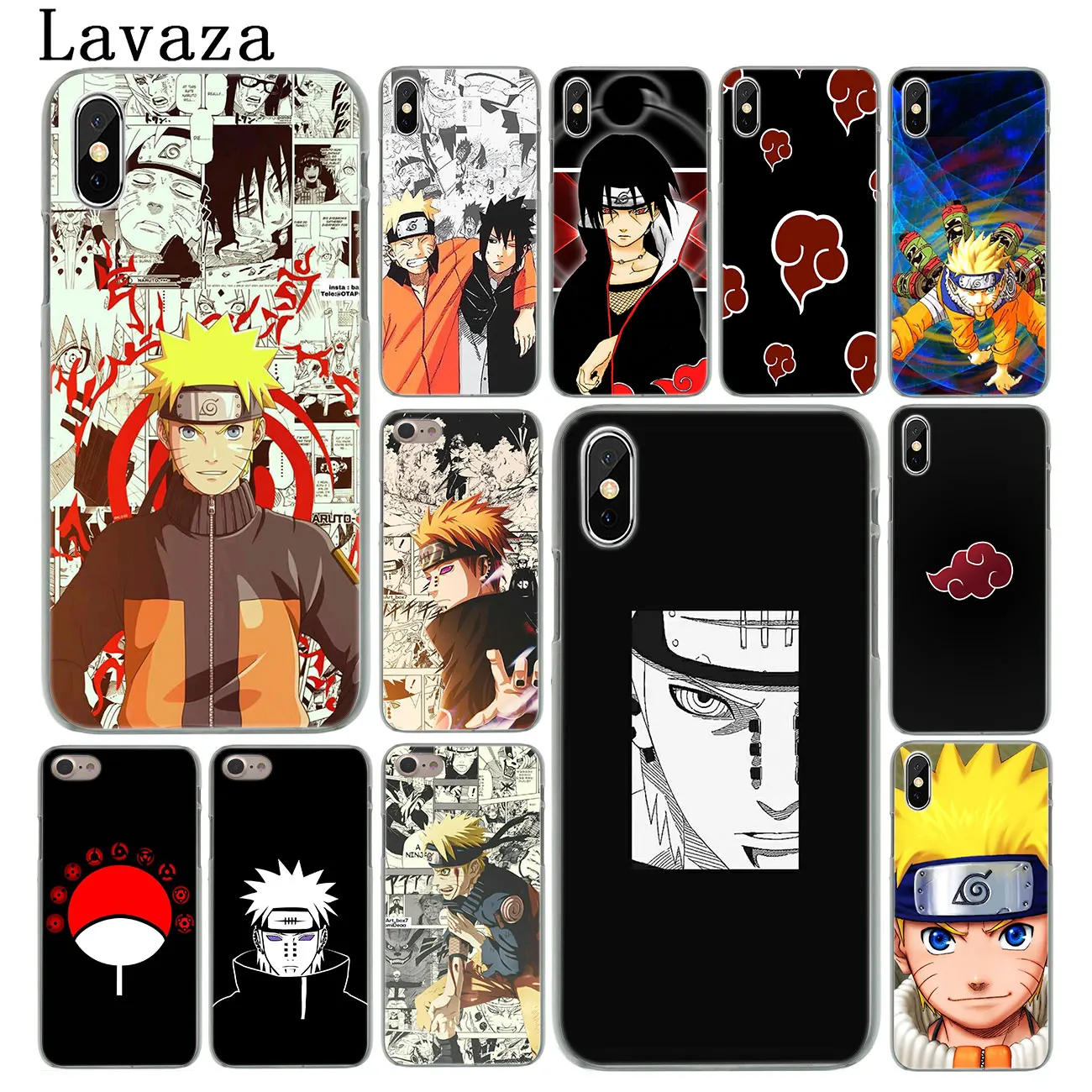 Твердый чехол для телефона Lavaza Anime Naruto Kakashi Guy NARUTO iPhone XR X XS 11 Pro Max 10 7 8 6S 5 5S SE 4S 4 |
