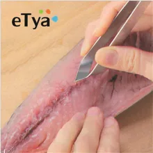 Приспособление для удаления рыбных костей из нержавеющей стали плоскогубцы Пинцет Съемник Пинцет щипцы пикапы посуда кухонный инструмент для морепродуктов