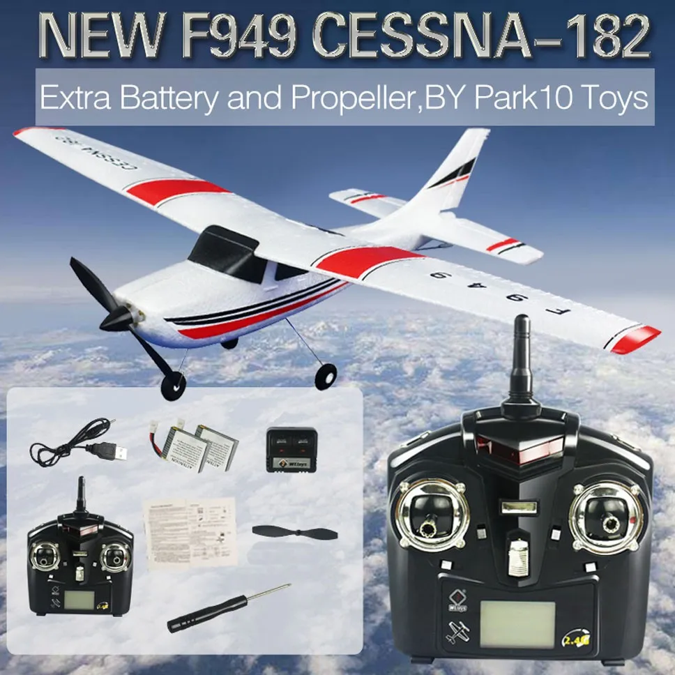 WLtoys F949 трехканальный самолет с фиксированным крылом среднего размера планер с дистанционным управлением Игрушечная модель самолета