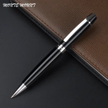 

Luxury Metal Business Writing Ballpoint Pen Gold Silver Clip Roller Ball Name Pens School Student Office Gifts Stationery