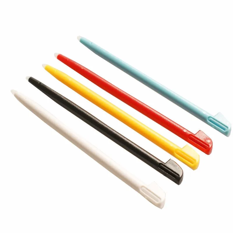 5 Pieces Plastic Color Touch Stylus Pen for Nintendo Wii U Gamepad