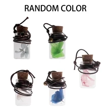 Car Pendant Car Perfume Bottle Air Freshener for Essential Oils Auto Ornament Perfume Pendant Empty Hanging Bottle Car-styling