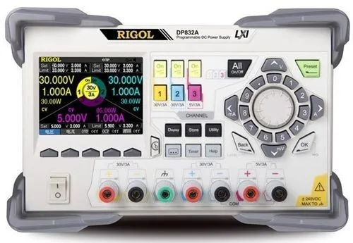 

Fast arrival Rigol DP832A 3 Channels Programmable DC Power Supply 30V,3A