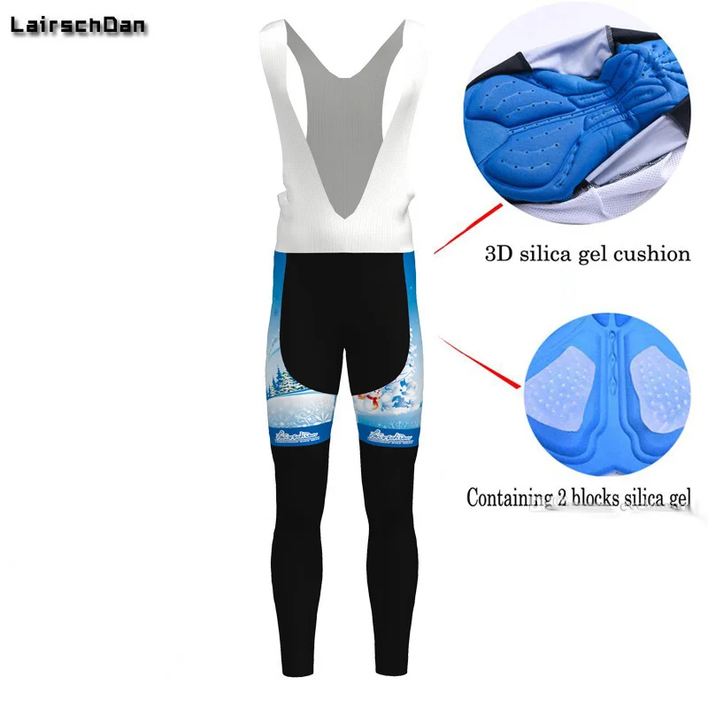 

SPTGRVO Lairschdan 2019 Men/Women Padded Cycling Long Bicycle Bib Pants High Quality 3D Gel Pad Bike Tights Mtb Ropa Pantalon