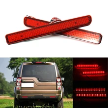 Niscarda 2x для Land Rover Discovery 3 4/L320 светодиодный задний бампер отражатель светильник красный вождение автомобиля Тормозная туман молдинг заднего фонаря