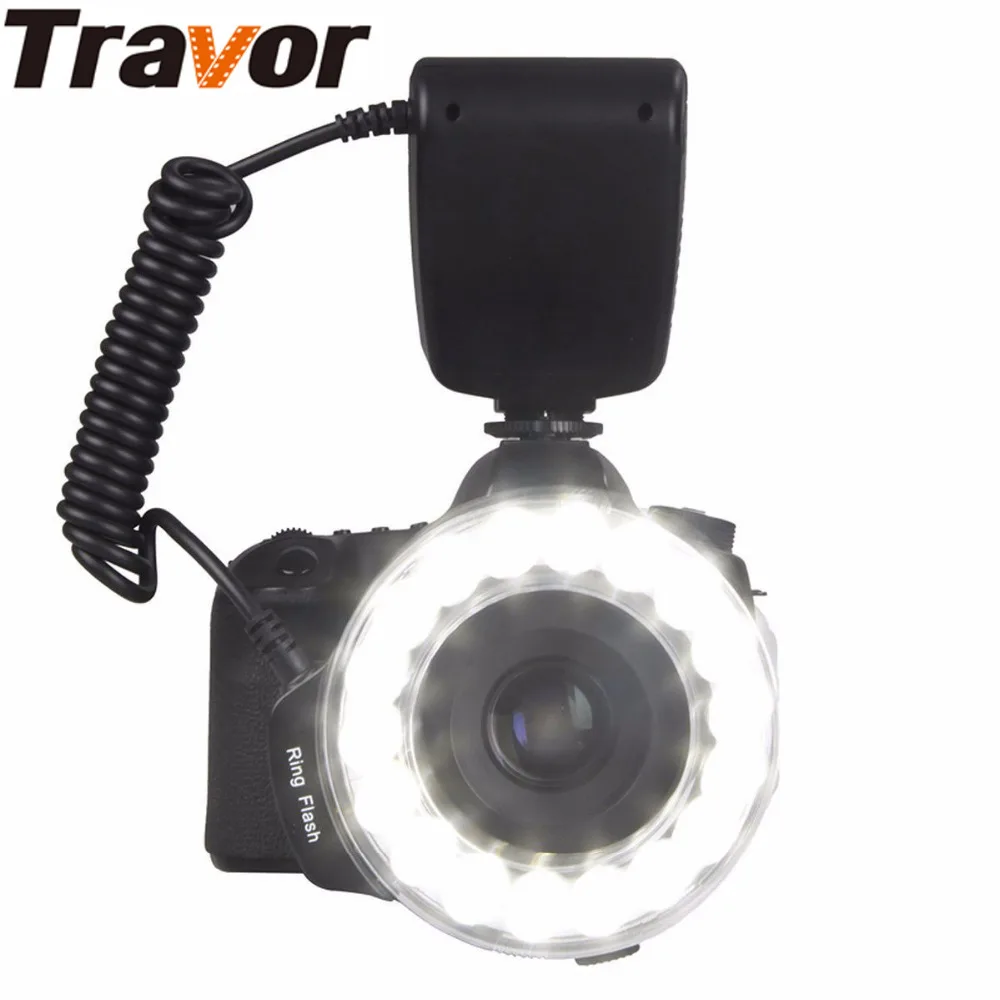 EACHSHOT RF-600D 18 LED Macro LED Ring Flash For Canon Nikon Sony Mi Hot Shoe and Other DSLR Camera LED Ring Flash Light