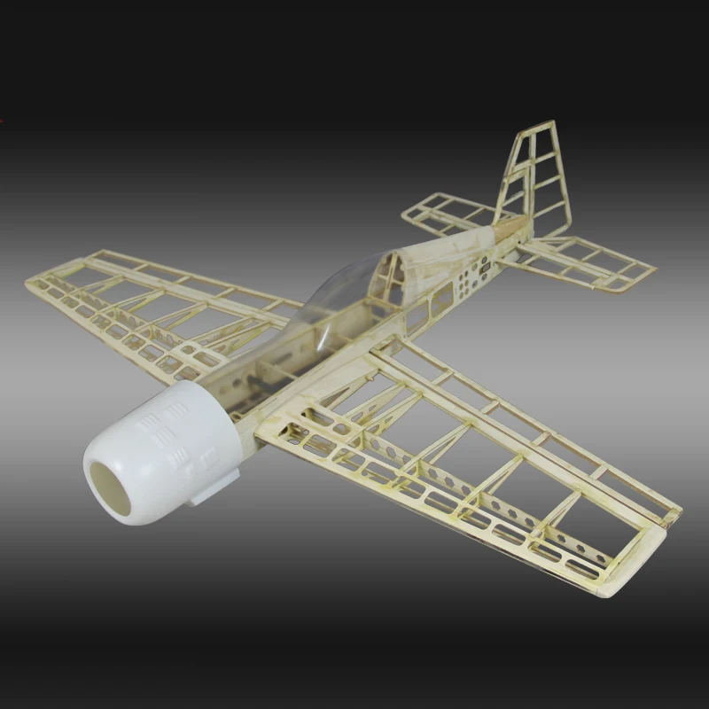 RC Plane Laser Cut Balsa Wood Airplane Kit New YAK54 Frame without