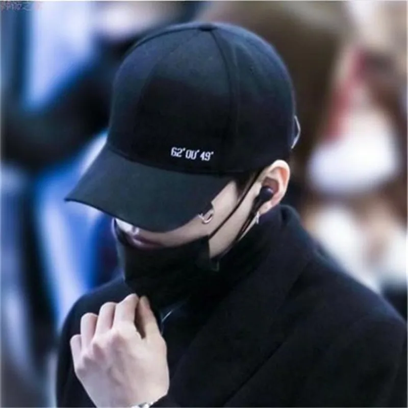 Prix pour BTS SUGA Mode K POP NOMBRE broderie Chapeaux réglable casquette de baseball Prix pour BTS SUGA Mode K POP NOMBRE broderie Chapeaux réglable casquette de baseball