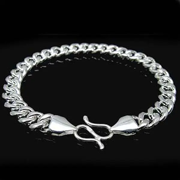 

Wholesale fashion jewelry Bracelets , 925 Silver Bracelets & bangles . Nice Jewelry. Good Quality B04
