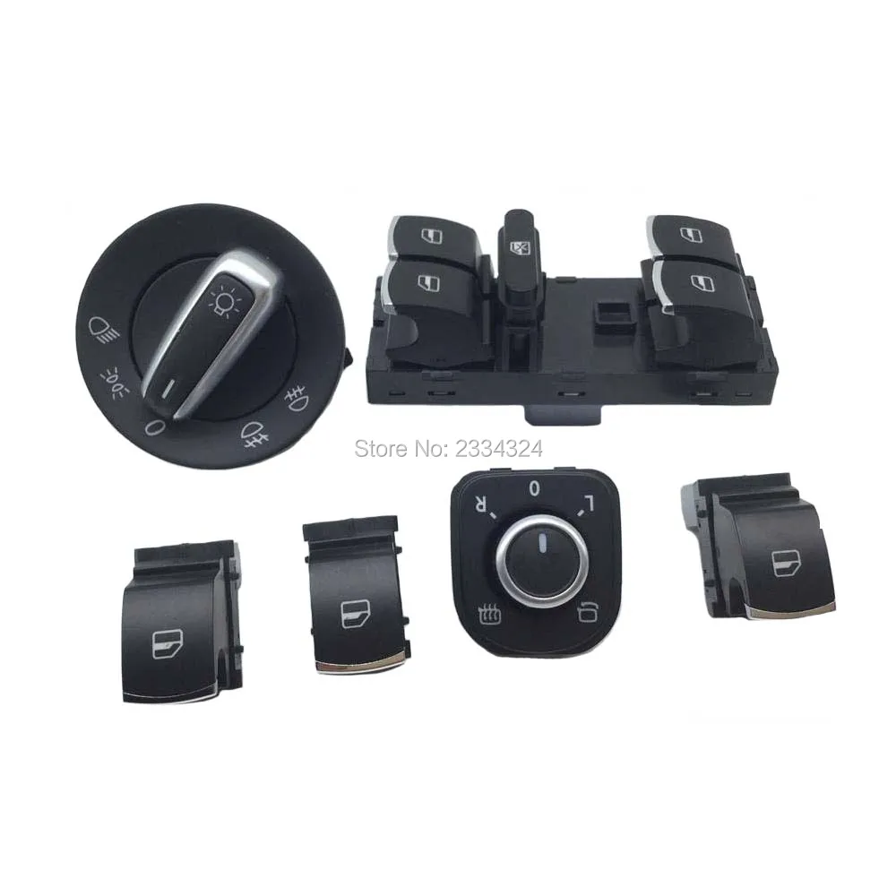 

Хромированный переключатель светильник на лобовое стекло для VW Jetta Golf MK5 MK6 Passat B6 Tiguan CC 5ND941431A,5ND959857,5ND959855,5ND959565A