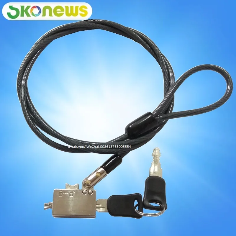 ket_type_straight_cable_wedge_security_slot_laptop_lock_with_master_key_system_for_DELL_Latitude_Inspiron