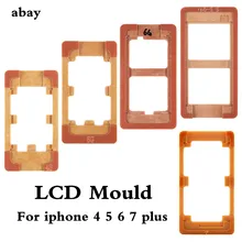 Lcd ремонт УФ Клей LOCA плесень lcd Внешний стеклянный экран Плесень Для iPhone 4 4S 5 5c 5S 6 6s 7 plus плесень