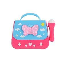 Музыкальная игрушка для детей, для девочек и мальчиков, милая Поющая машина с очаровательной поющей коробкой, детская пластиковая портативная Поющая музыкальная игрушка