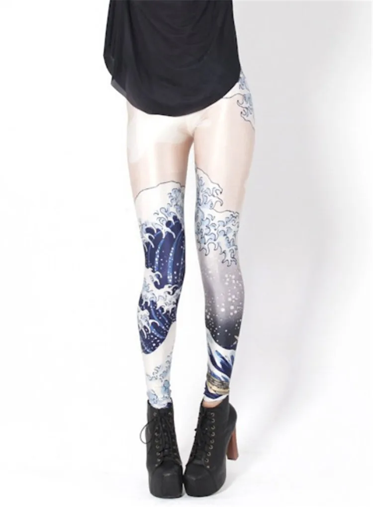CHSDCSI Новинка 3D Леггинсы с принтами Модные женские леггинсы Космические Galaxy Леггинсы с галстуком-красителем Фитнес Леггинсы черные молочные сексуальные брюки