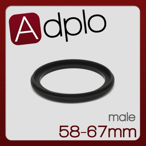 Male 58mm to 67mm 58-67mm Macro Reverse Adapter Ring