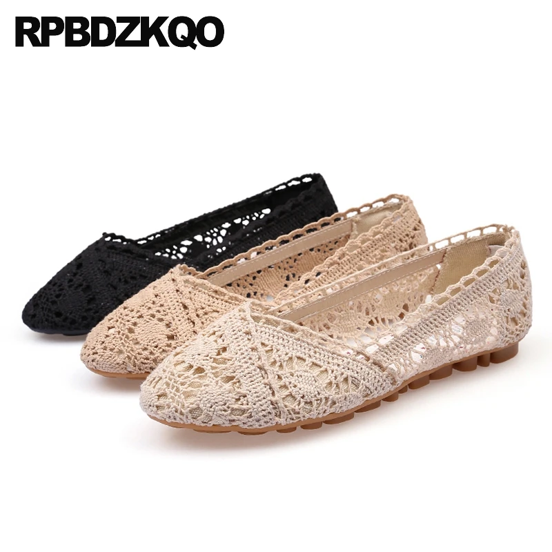 

round toe vintage sandals slip on breathable mori girl wedding ballet shoes black women ballerina retro 10 mesh large size cheap