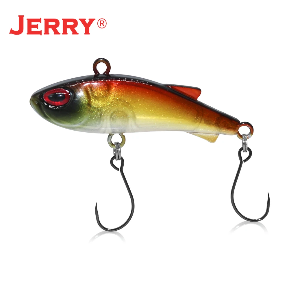 Jerry Pepper 40mm 3.3g sinking micro VIB wobblers trout crank bait fishing lures hard artificial bait all depth tackle