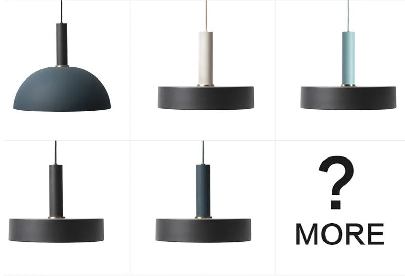 Nordic Simple DIY Combination Bar Pendant Lights Restaurant Hanging Lamp Modern Art Pendant Lamp For Bedroom Living Room (7)