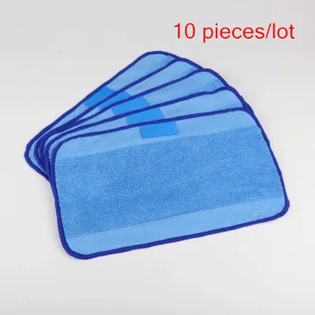 

10 pcs/Lot Microfiber Mopping Cloths for iRobot Braava 321 380 320 380t mint 5200C 5200 4200 4205 Robot