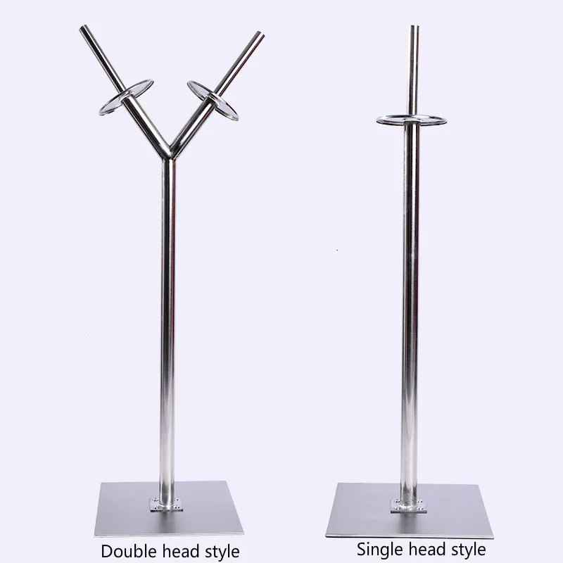 Supermarket Roll Bag Racks Weighing Area Roll Bag Holders Floor Stand