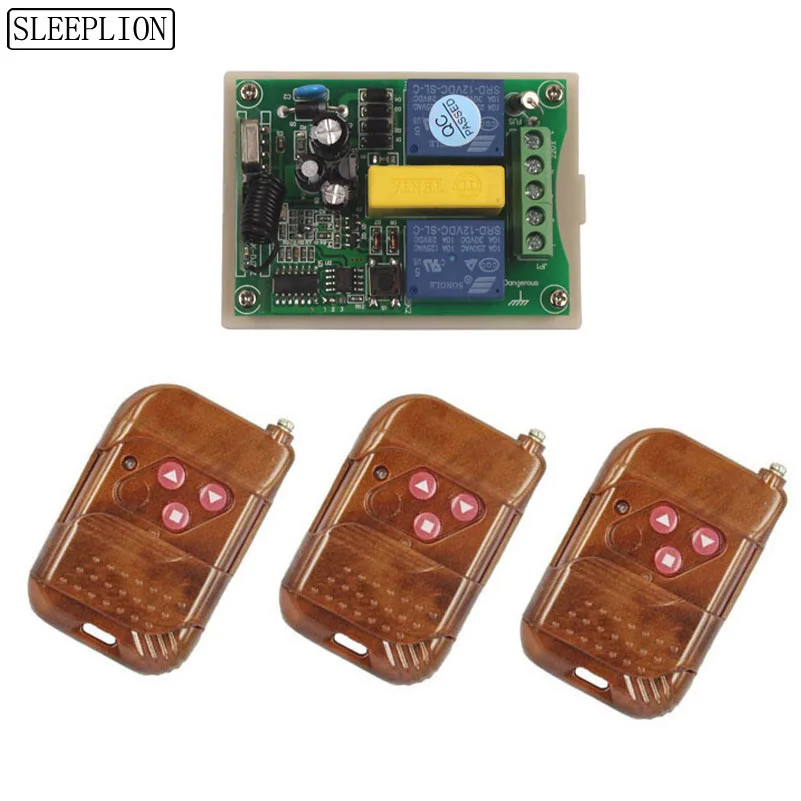 220V 110V Motor Remote Controller Switch Wireless Remote Control Switch UP Down Stop Tubular Motor Forward Reverse (3)