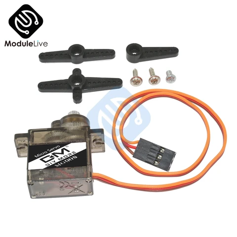 Metal Gear Digital MG90S 9G Servo For Rc Helicopter Car Foamy Plane Robot Arm Helicopter Airplane Remote Controller Motor MG90 title=