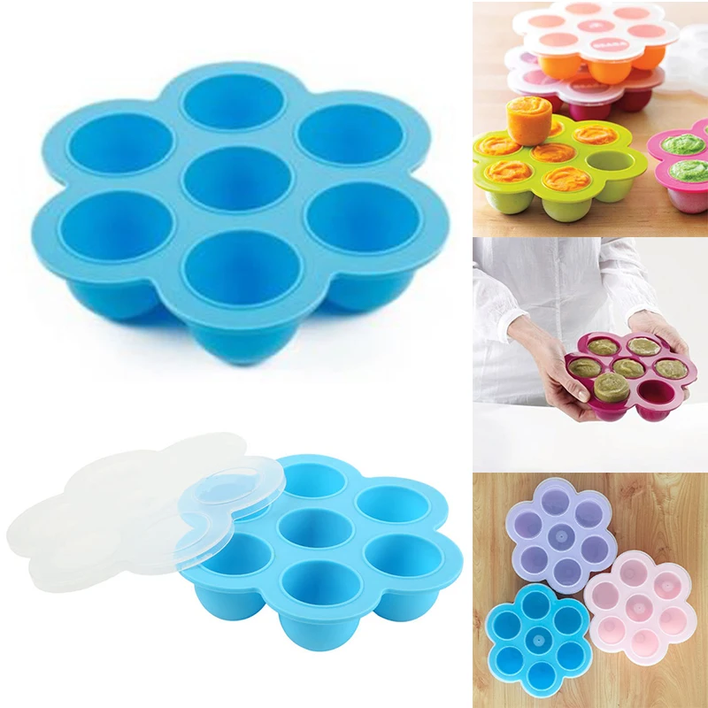 Silicone Egg Bites Molds for Instant Pot Accessories - Fits Instant Pot 5,6,8 qt Pressure Cooker Ice Cube Tray with Lid