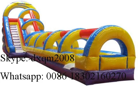 

2016 commercial water spraying inflatable slip and slide for sale with high quality