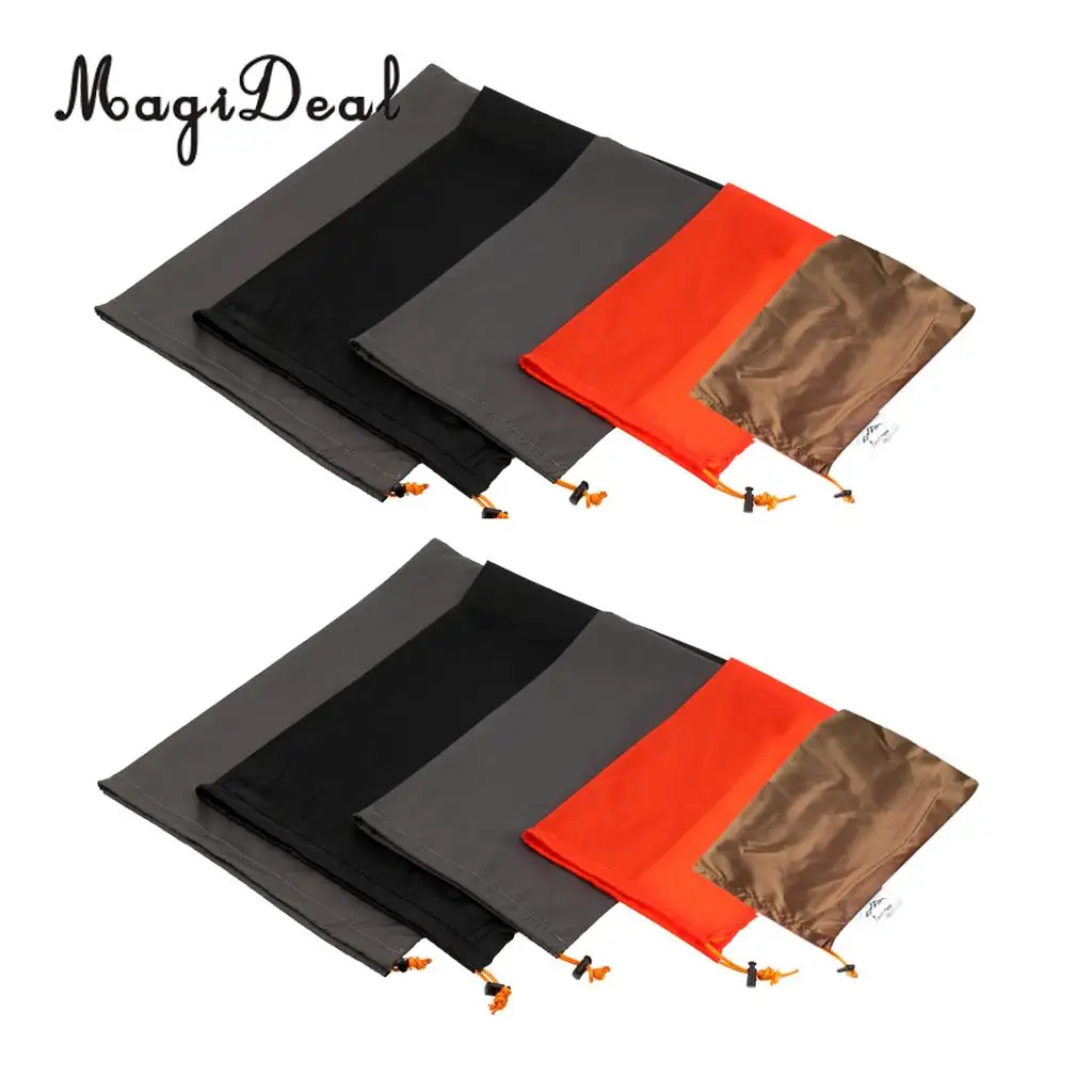 10 Pieces Travel Luggage Organizer Drawstring Clothes Shoes Stuff Sack Set