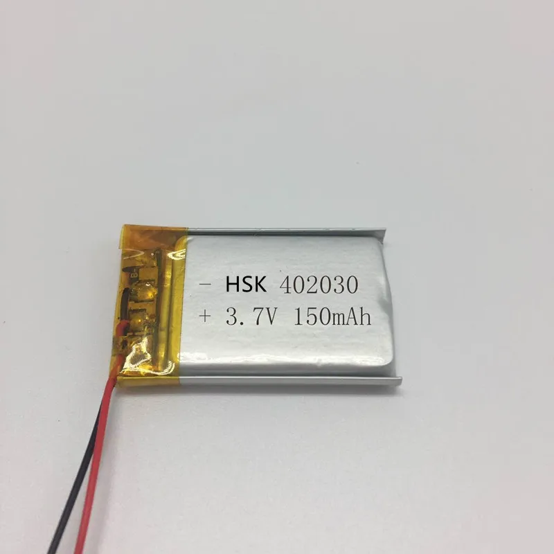 По DHL FedEx 500 шт. 402030 042030 3,7 V литий-ионный аккумулятор 150 мАч bluetooth батарея смарт-часы для литиевой батареи