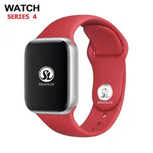 Men Women Bluetooth Smart Watch Series 4 1:1 SmartWatch 42mm for apple watch iOS Android Samsung Phone Heart Rate ECG Pedometer