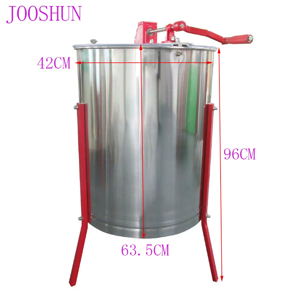 

3 Frame Hand Crank Honey Bee Extractor Beekeeping Equipment Bee Honey Manual Extractor Stainless Steel Bee Keeper Tools