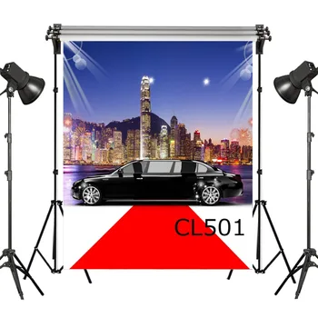 

Polyester Backdrop Background Photography Studio Props Luxury Car Red Carpet Photographic Photo Seamless Washable No Crease